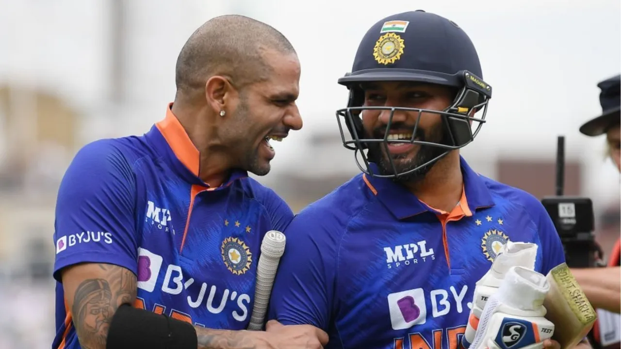 Shikhar Dhawan on Rohit Sharma's 'garden mey boys' moment. 