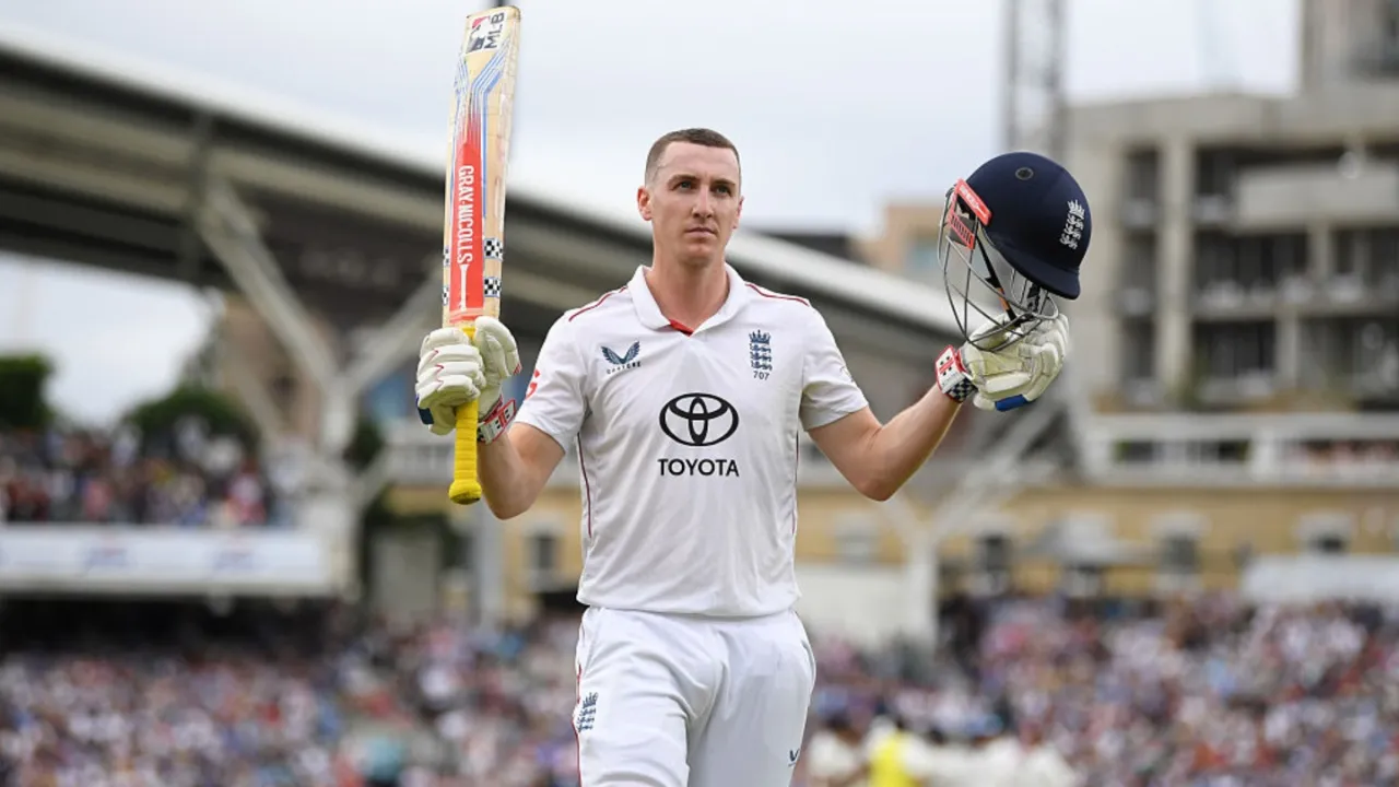 Harry Brook reflects on his poor decision. 