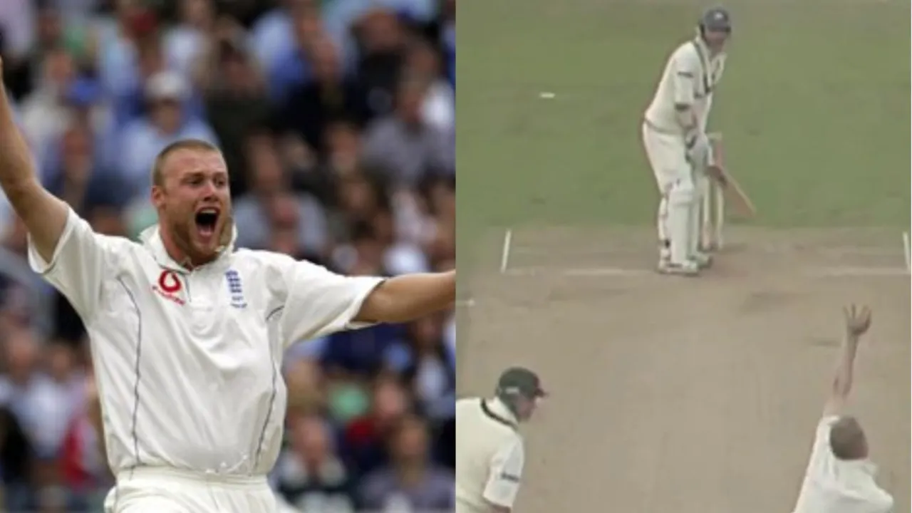 Relive Andrew Flintoff's iconic Ashes 2005 over. 