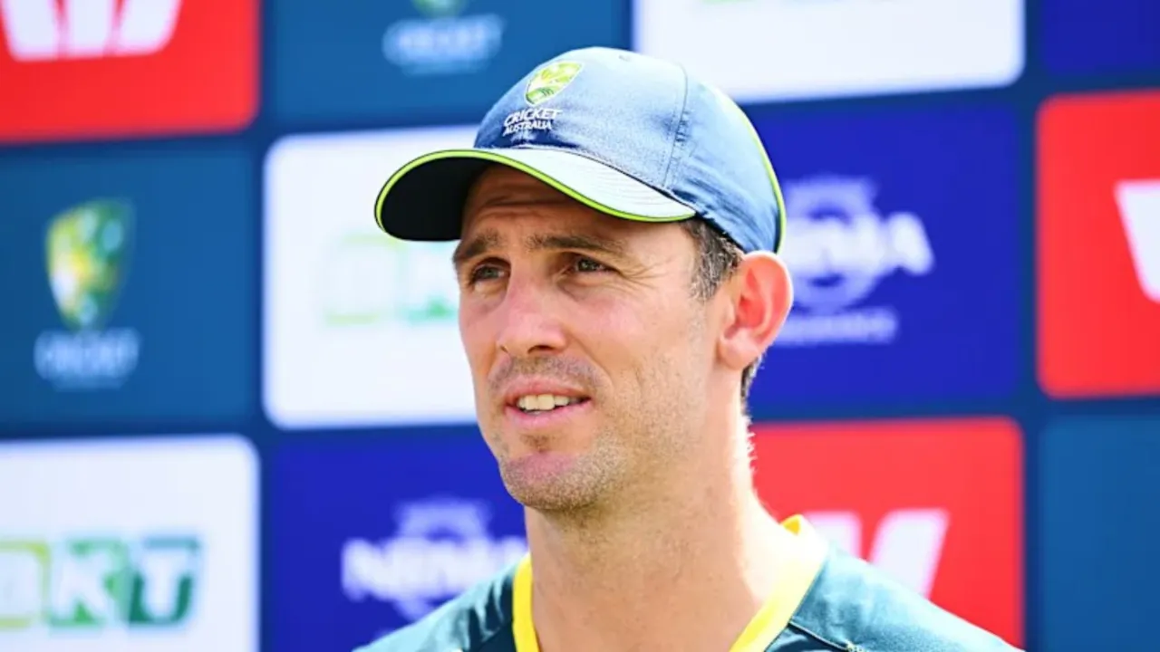 Mitchell Marsh locks Australia's top-order plans. 