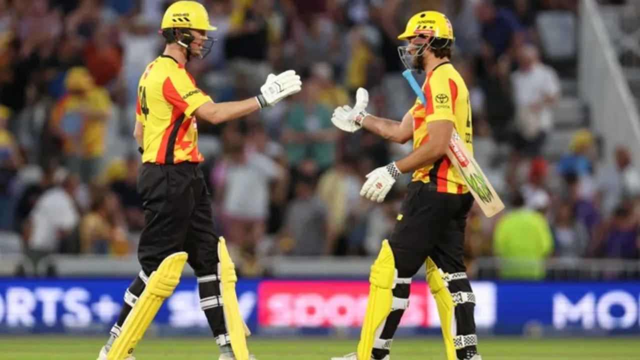 Trent Rockets vs Northern Superchargers full match highlights and scorecard. 