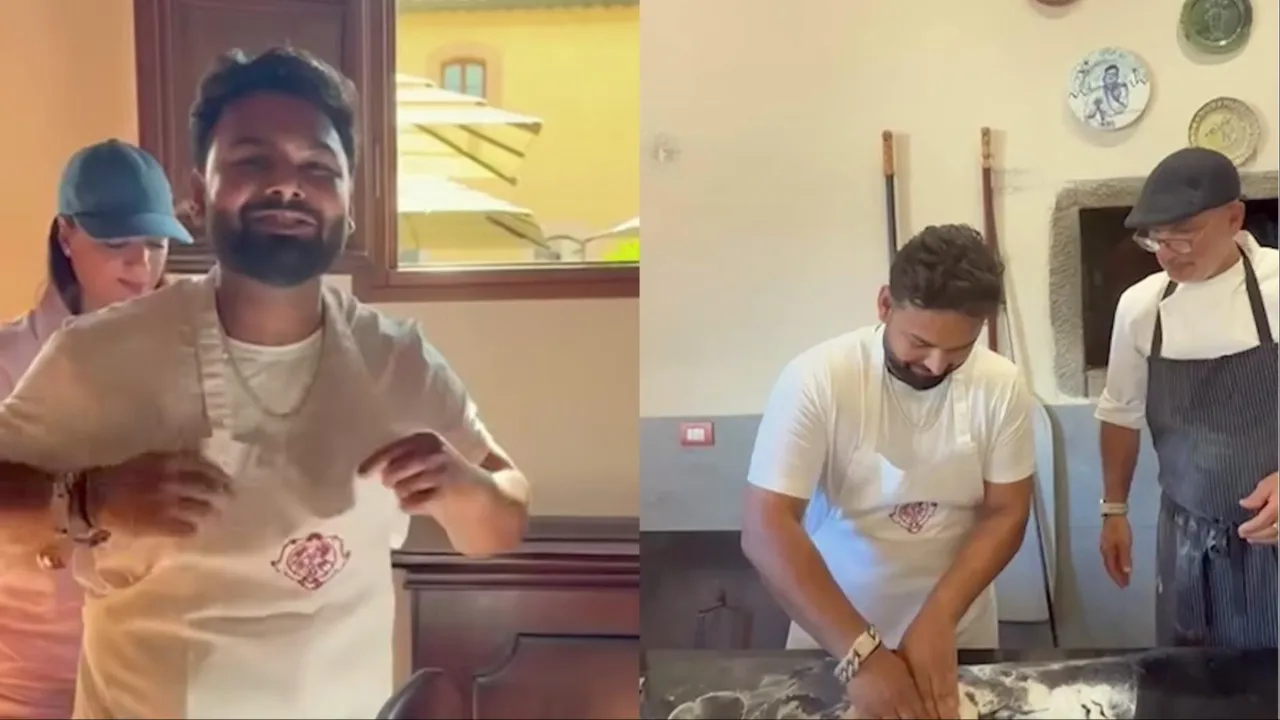  Watch: Rishabh Pant turns into chef. 
