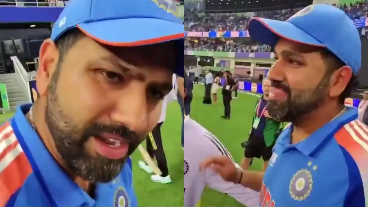 Rohit Sharma's hint of playing World Cup 2027. 