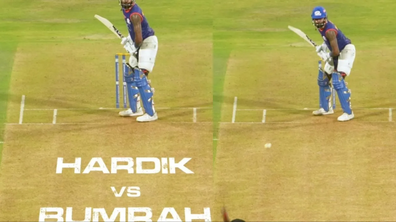 Hardik Pandya faced Jasprit Bumrah at nets. 