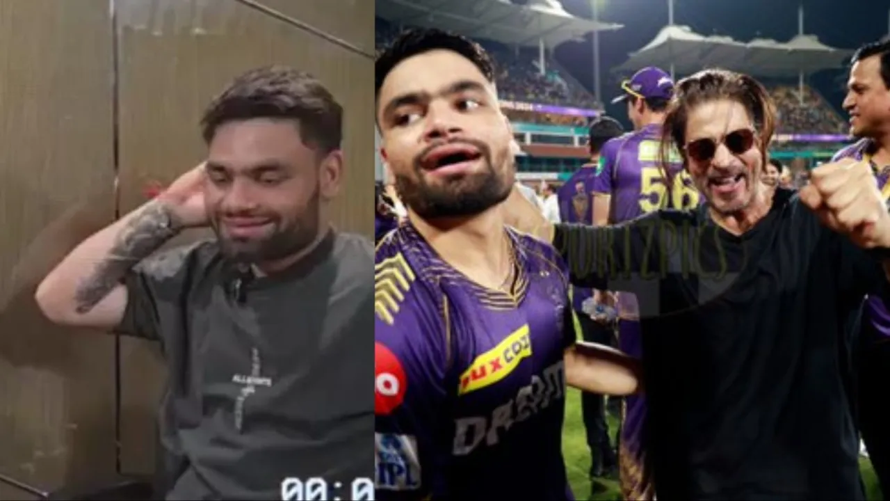 Rinku Singh reveals travelling story with Shah Rukh Khan. 