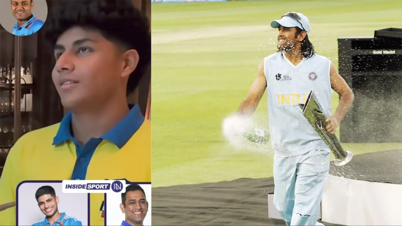 Virender Sehwag's son Aryavir ignores MS Dhoni in 'This or That'