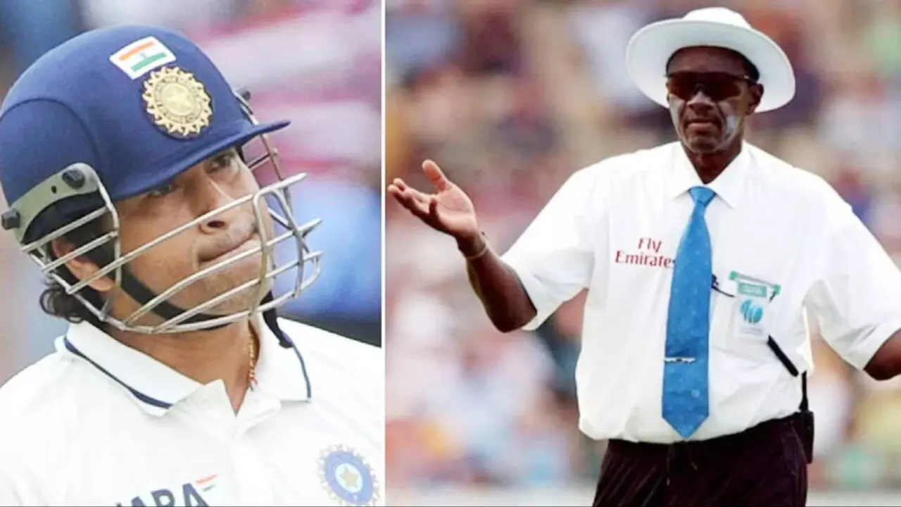 Sachin Tendulkar's honest confession on Steve Bucknor's umpiring.