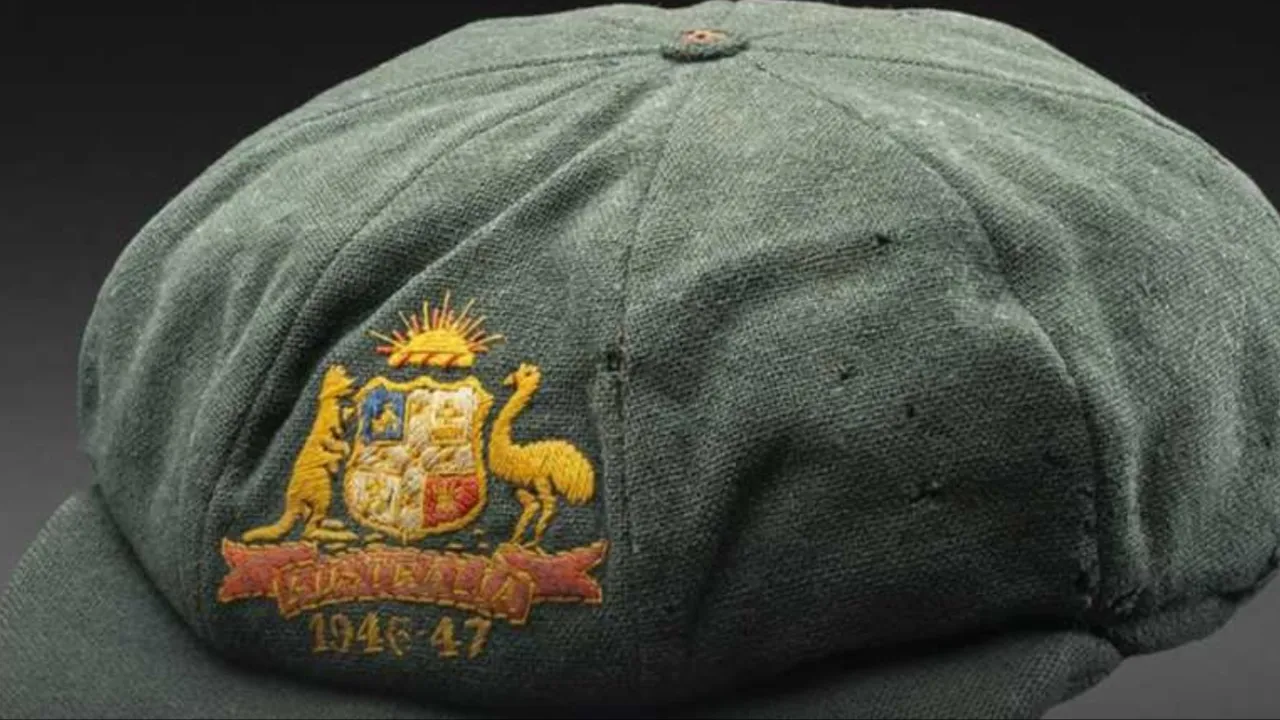 Former Australia star's legendary and rare cap earns eye-catching sum. 