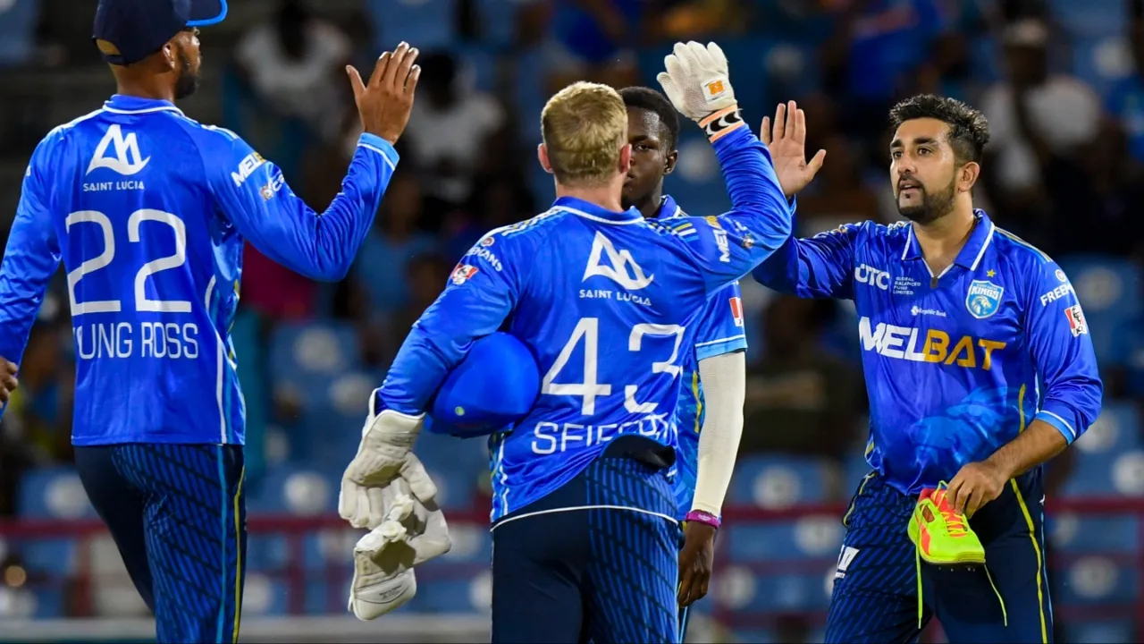 Saint Lucia Kings vs St Kitts and Nevis Patriots full match highlights and scorecard. 