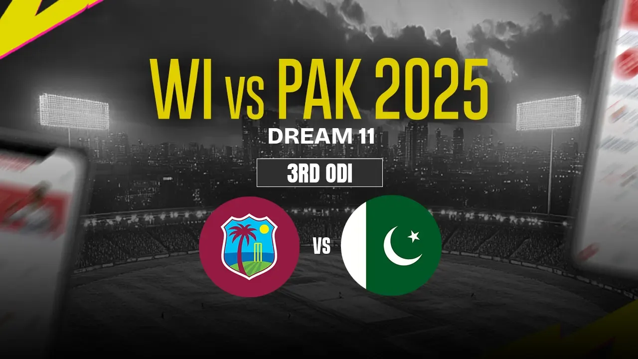 WI vs PAK Dream11 Prediction, West Indies vs Pakistan