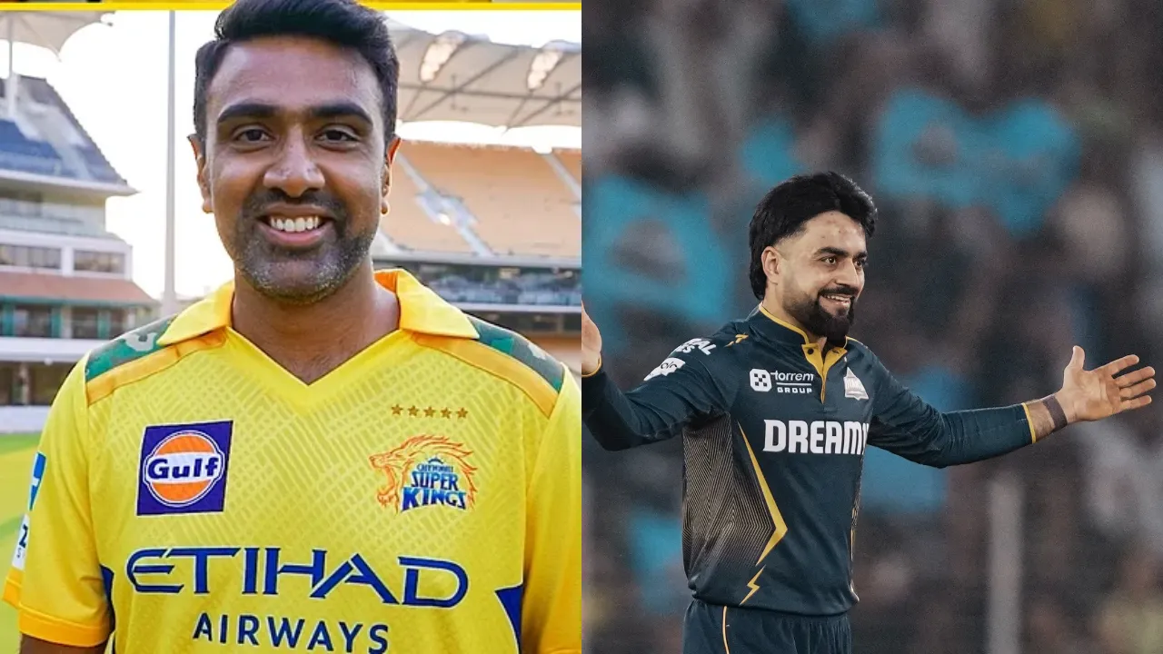 Ravichandran Ashwin’s statistics compare them with Rashid Khan’s