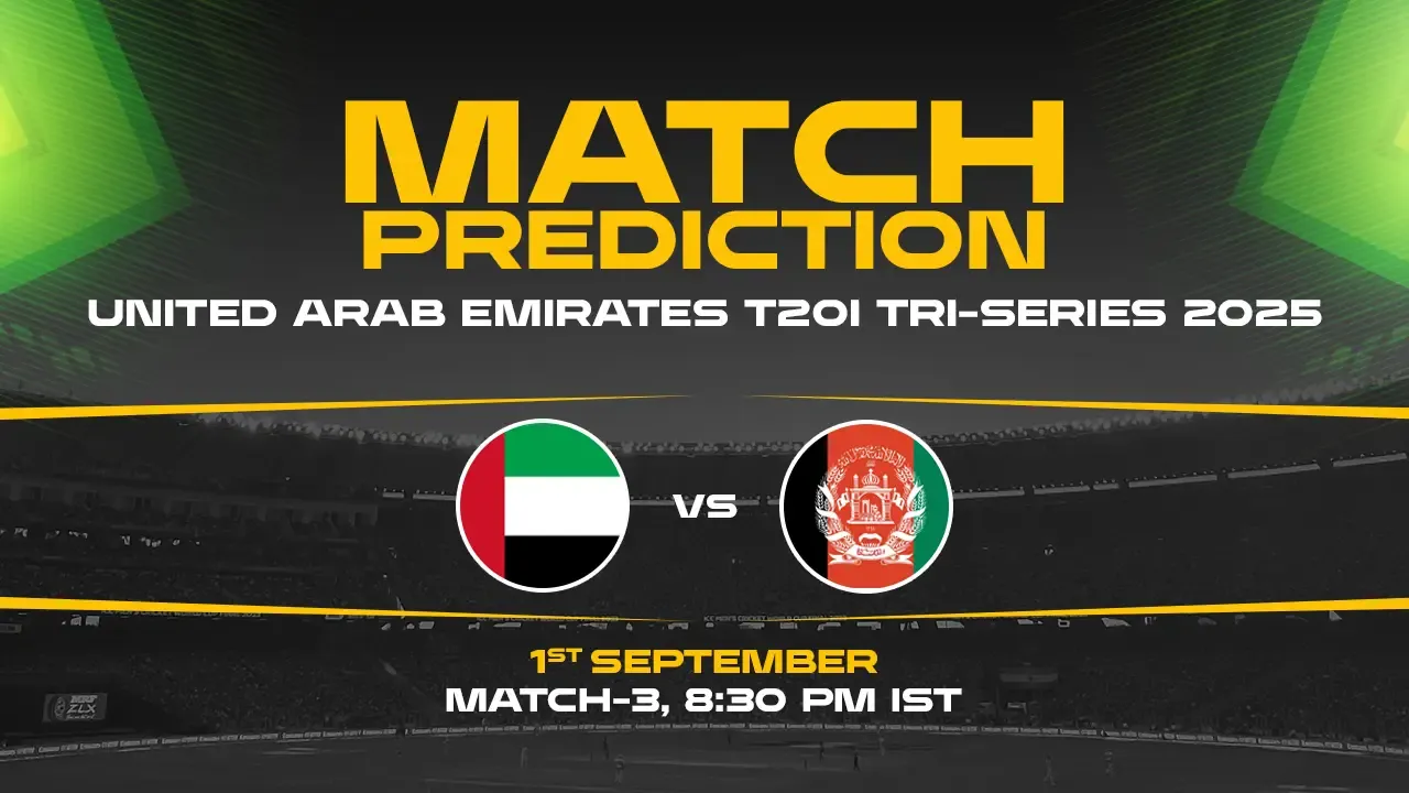 UAE vs AFG, 3rd T20I Match Prediction– Who will win the Match?