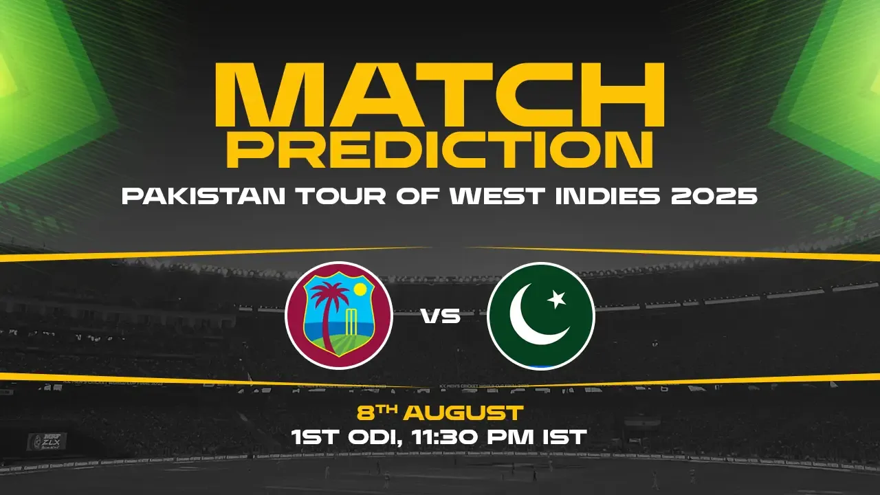 WI vs PAK, 1st ODI, Match Prediction– Who will win the Match?