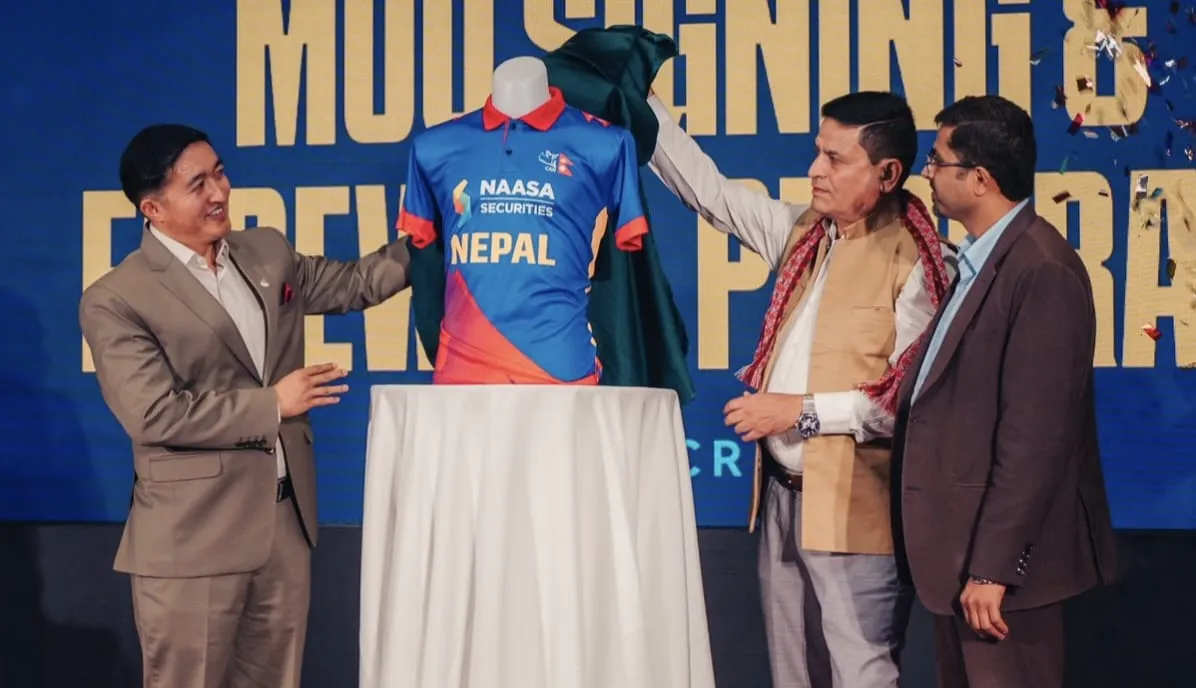 Nepal Unveils Striking New Jersey and Secures Three-Year Sponsorship with NAASA Securities