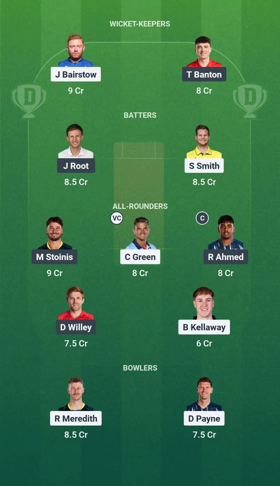 DREAM 11 SMALL LEAGUE