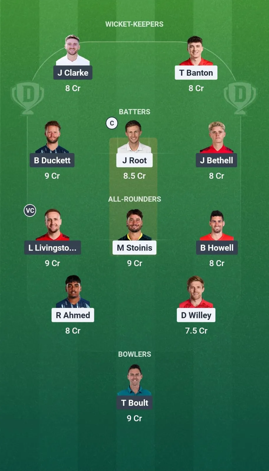 DREAM 11 SMALL LEAGUE