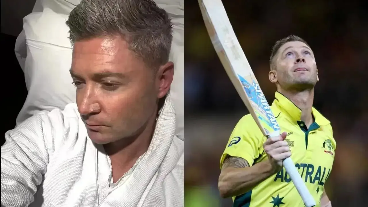 Michael Clarke was diagnosed with skin cancer and updated after undergoing surgery for skin cancer