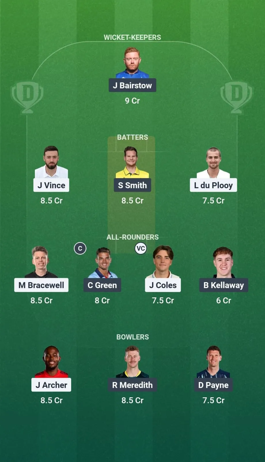 DREAM 11 SMALL LEAGUE