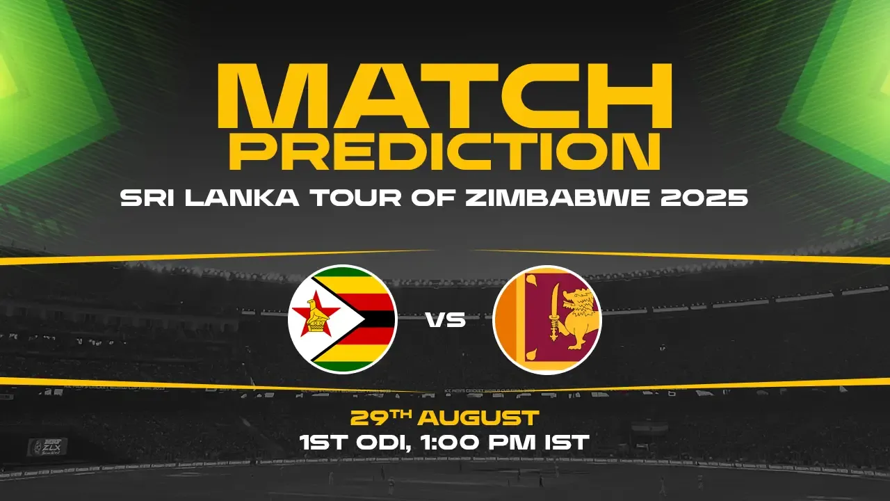 ZIM vs SL, 1st ODI Match Prediction– Who will win the Match?