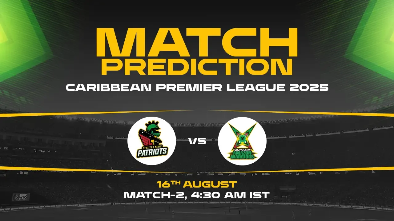 CPL 2025: STKNP, vs GAW 2nd Match, Match Prediction– Who will win the Match?