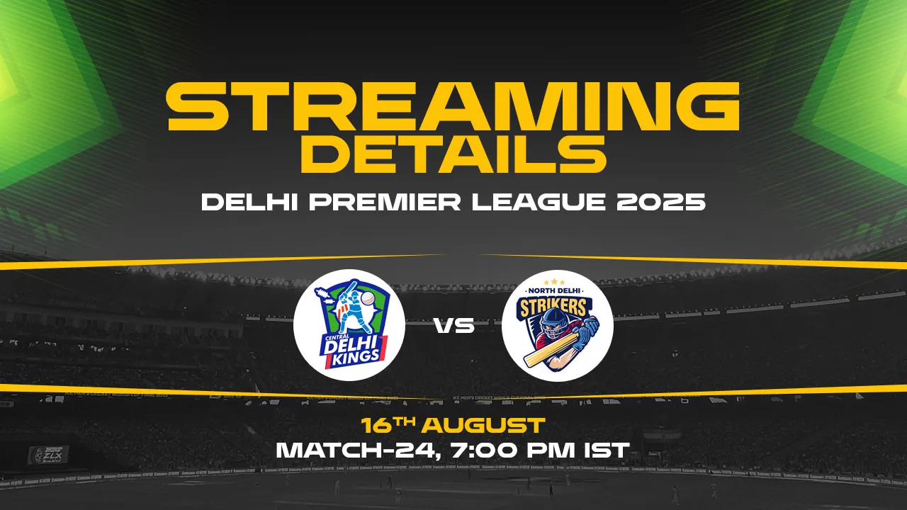  Central Delhi Kings vs North Delhi Strikers match 24