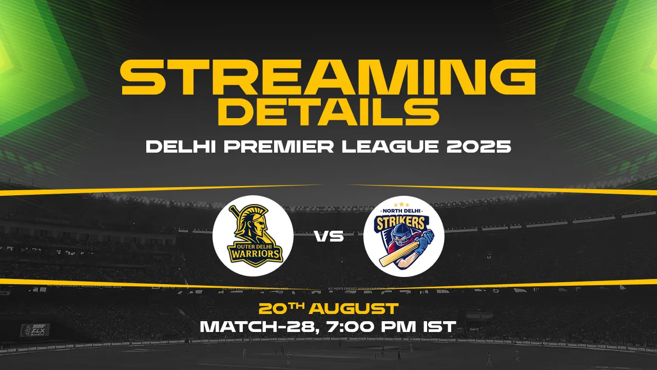 Outer Delhi Warriors vs North Delhi Strikers match 28