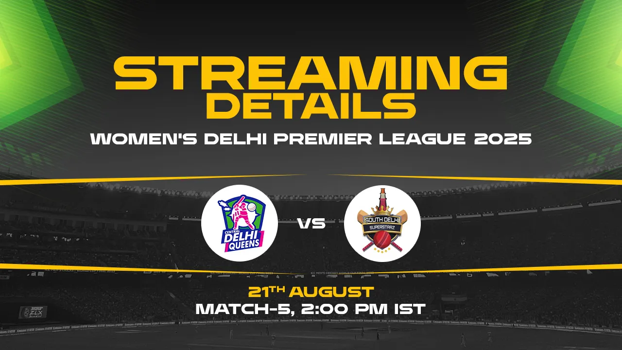 Central Delhi Queens vs South Delhi Superstarz Women match 5