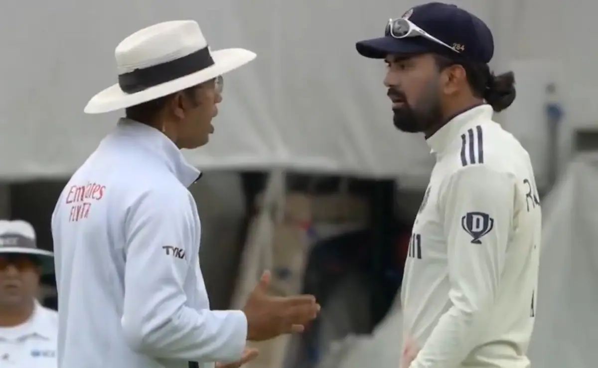 Kumar Dharmasena and KL Rahul