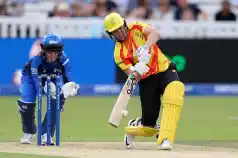 London Spirit Women lost to Trent Rockets Women in the Hundred Women's 2025 match 13