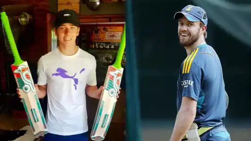 AB de Villiers names Dewald Brevis as his pick for the next "Mr. 360" in cricket