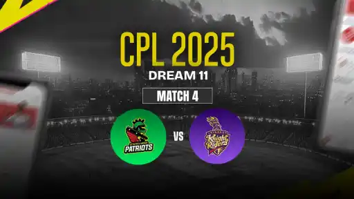 SKN vs TKR Dream11 Prediction, St Kitts and Nevis Patriots vs Trinbago Knight Riders