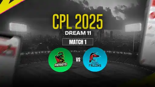SKN vs ABF Dream11 Prediction, St Kitts and Nevis Patriots vs Antigua and Barbuda Falcons