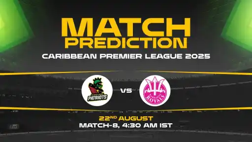 CPL 2025: STKNP vs BR 8th Match, Match Prediction– Who will win the Match?