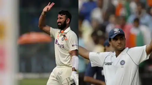 Cheteshwar Pujara vs Sourav Ganguly
