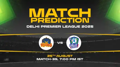 PD vs CDK Match 35, Delhi Premier League 2025