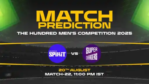 The Hundred: LS vs NSC 22nd Match, Match Prediction– Who will win the Match?