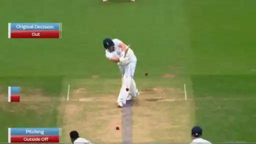 Mohammed Siraj traps Jamie Overton LBW. 