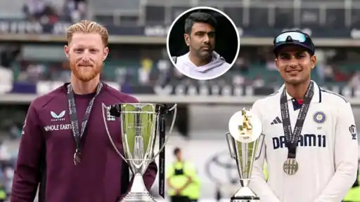 Ravichandran Ashwin's comparison on England vs India. 