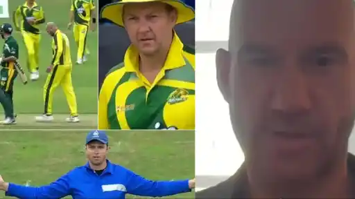 John Hastings comments on his 18-ball over.