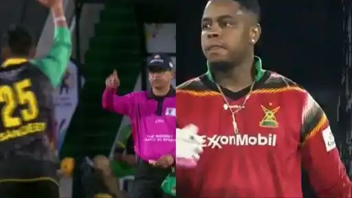 St Kitts and Nevis Patriots vs Guyana Amazon Warriors match highlights and scorecard.