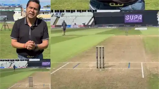 Aakash Chopra explains details of hybrid pitch. 
