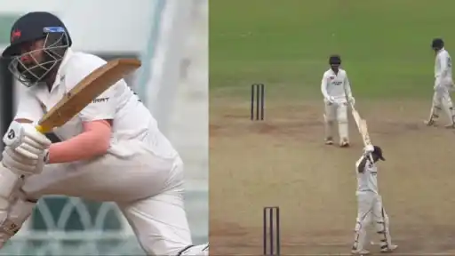 Prithvi Shaw's century in Buchi Babu Trophy 2025.
