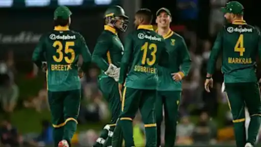 South Africa player reported for suspect bowling action.
