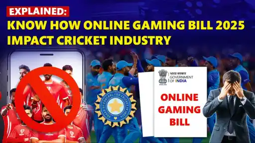 How Online Gaming Bill 2025 impacts cricket industry.