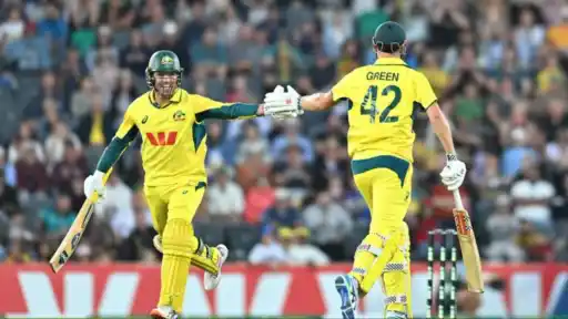 Top 5 highest scores for Australia in ODI history.