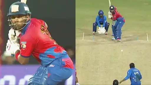 Vishnu Vinod smashes 10 sixes in KCL 2025.