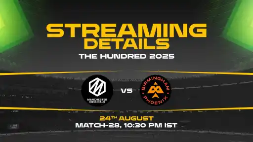 Manchester Originals vs Birmingham Phoenix