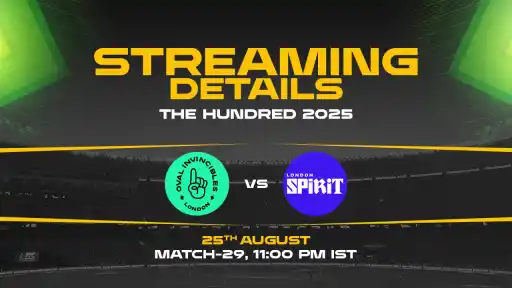 Oval Invincibles vs London Spirit