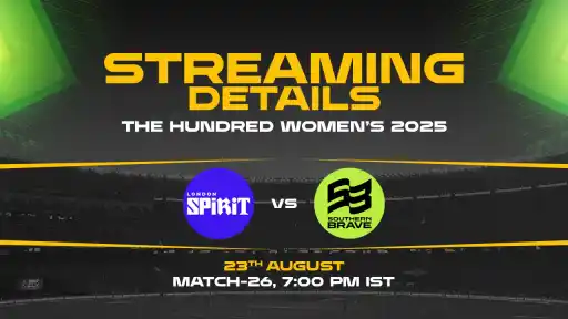 The Hundred Women’s 2025 Match 26