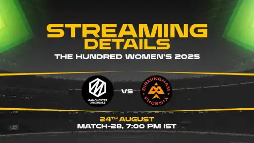 Manchester Originals Women vs Birmingham Phoenix Women